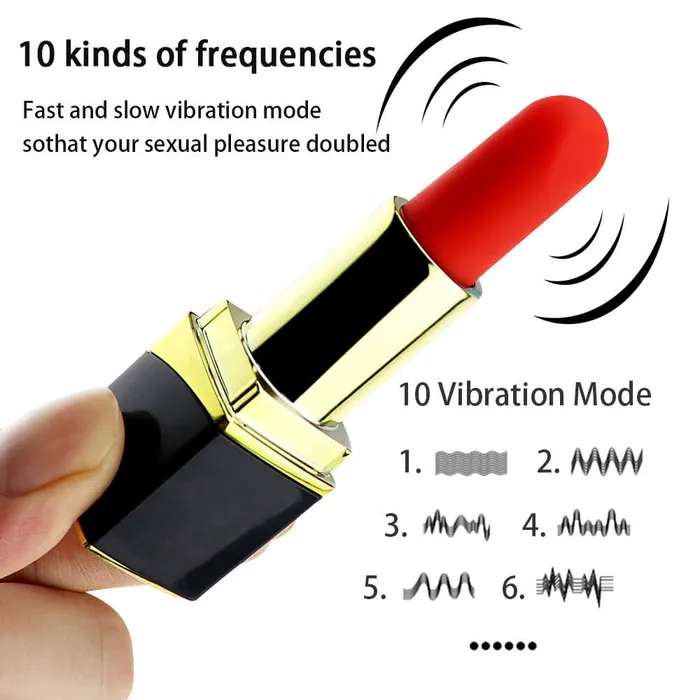 Vibrators Rechargeable lipstick Love Egg OOTYEMO