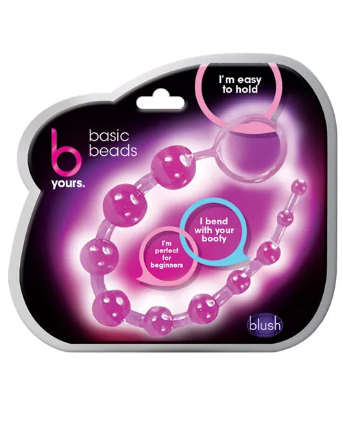 Blush Novelties Anal Blush B Yours Basic Anal Beads