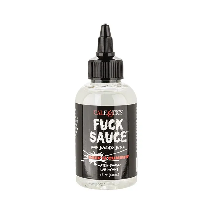 California Exotic Novelties Fuck Sauce Water Based Lubricant4 oz Lubricants California Exotic Novelties Fuck Sauce Water Based Lubricant4 oz Lubricants