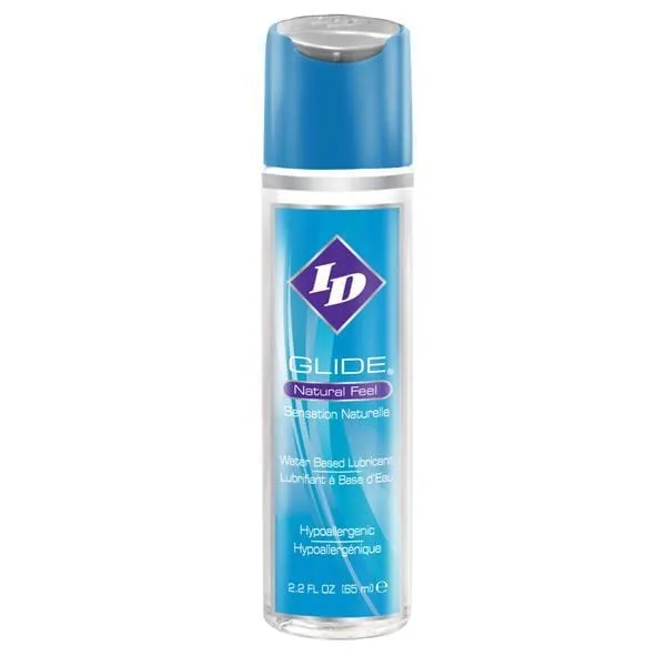 ID Glide Lubricant WaterBased Hypoallergenic Lube in 1 floz 1 Gallon 22 floz 65ml ID Lubricants Lubricants ID Glide Lubricant WaterBased Hypoallergenic Lube in 1 floz 1 Gallon 22 floz 65ml ID Lubricants Lubricants