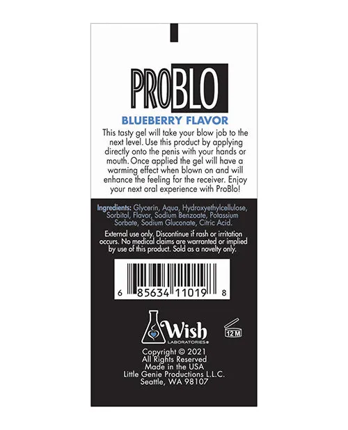 Little Genie Productions LLC Enhancers Problo Oral Pleasure Gel Bubble Gum