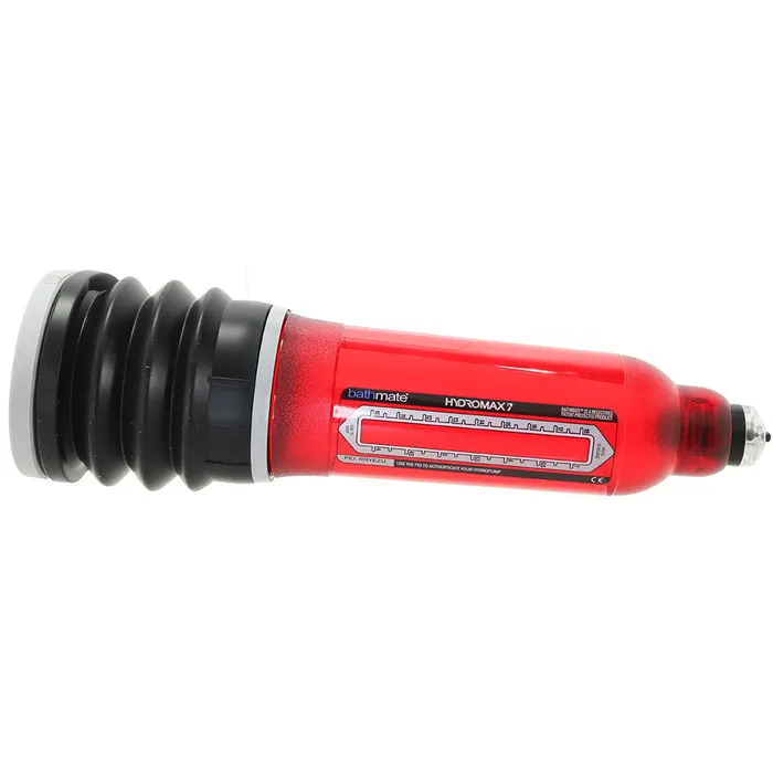 Nalpac Male Sex Toys Bathmate Hydromax7 Red Penis Pump