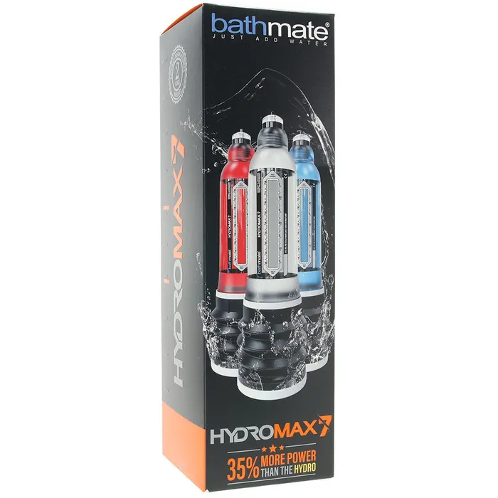 Nalpac Male Sex Toys Bathmate Hydromax7 Red Penis Pump