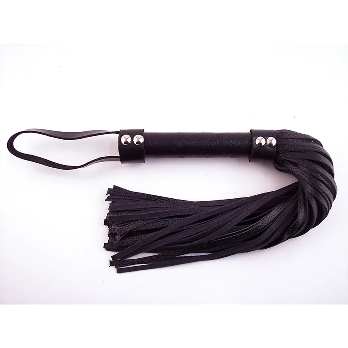 Rouge Flogger HStyle Leather Black Nalpac Restraints