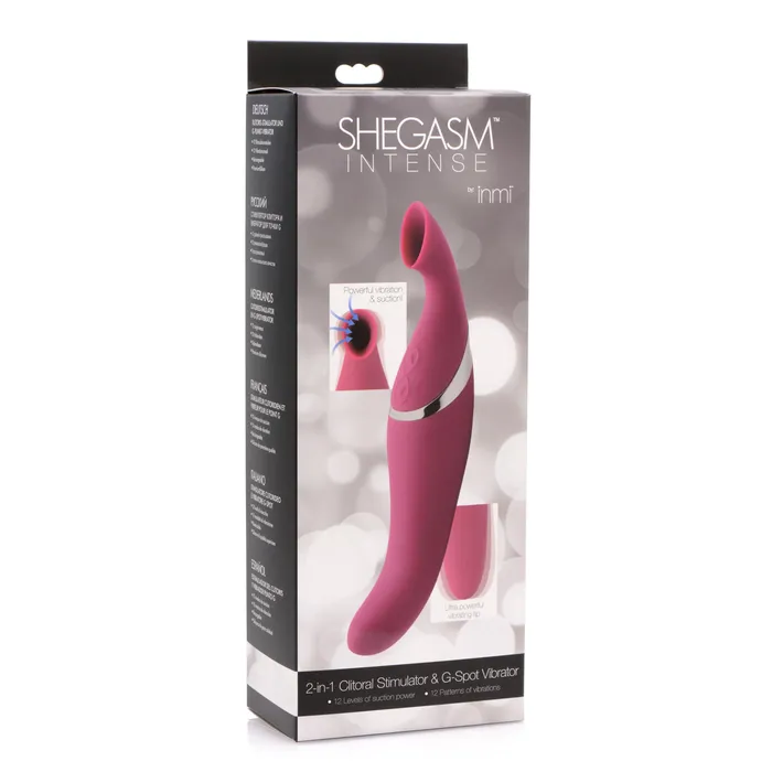 Shegasm Intense 2 In 1 Clit Stimulator XR Brands Female Sex Toys