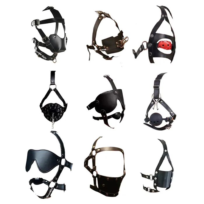 Gags Ball Gag Head Harness Mask Muzzle Blindfold Bondage Kink Bdsm Fetish Restraints House of Dasein Couples Gags Ball Gag Head Harness Mask Muzzle Blindfold Bondage Kink Bdsm Fetish Restraints House of Dasein Couples