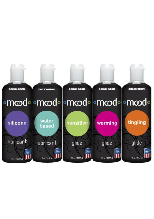 Doc Johnson Enhancers Mood Lubricants 5 Pack 1 Oz Each by Doc Johnson