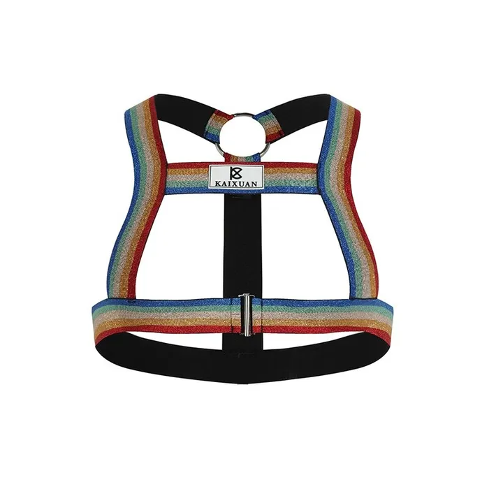 EVEs SECRETS Male Sex Toys Mens Chest Harness Bondage Sexy Male Hollow Out Elastic Straps Erotic Male Costume