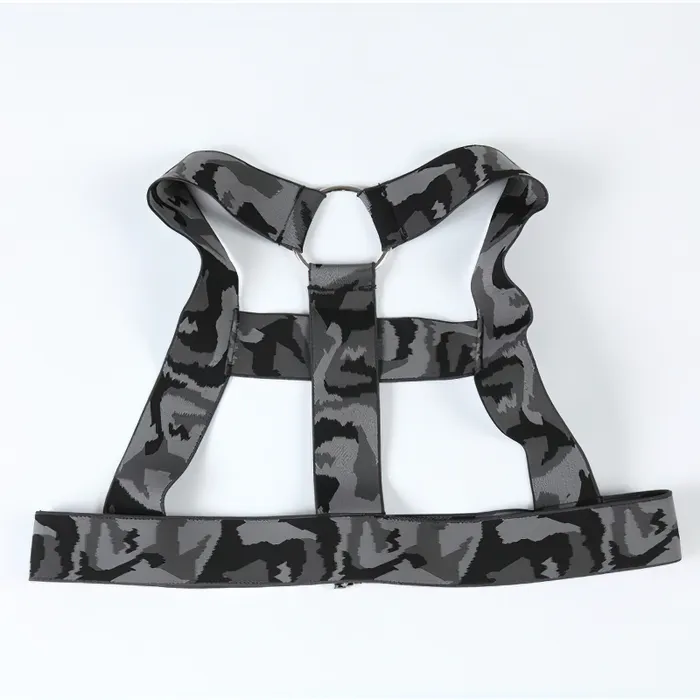 EVEs SECRETS Male Sex Toys Mens Chest Harness Bondage Sexy Male Hollow Out Elastic Straps Erotic Male Costume