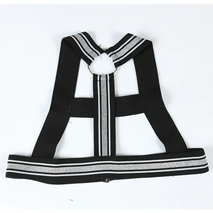 EVEs SECRETS Male Sex Toys Mens Chest Harness Bondage Sexy Male Hollow Out Elastic Straps Erotic Male Costume
