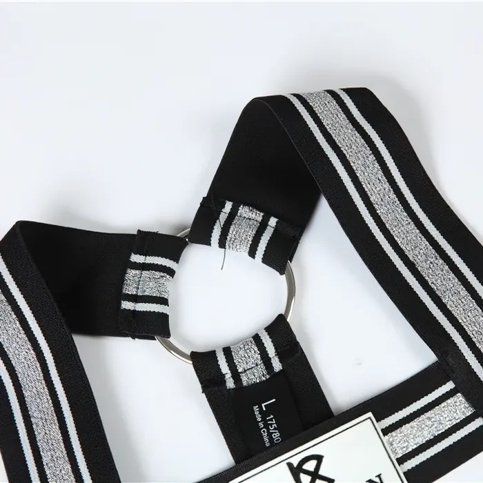 EVEs SECRETS Male Sex Toys Mens Chest Harness Bondage Sexy Male Hollow Out Elastic Straps Erotic Male Costume
