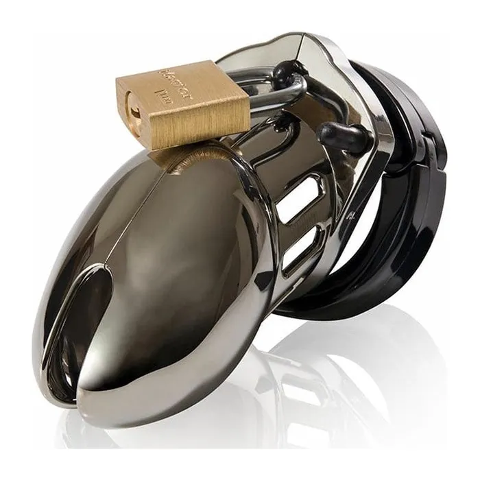 Male Sex Toys CBX CB6000S Chrome Short Chastity Cage Secure Male Lock