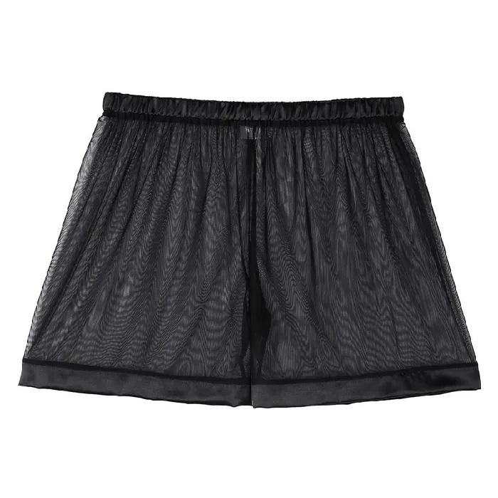 Male Sex Toys Mens SeeThrough Nightwear Lounge Mesh Boxer Shorts for Men Male Sexy Underwear EVEs SECRETS