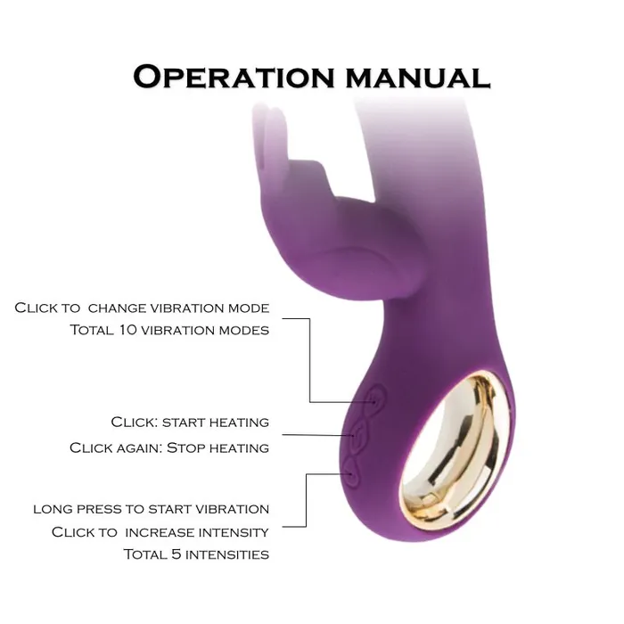 FRISKY BUSINESS SG Liam Dual Vibrator Female Sex Toys