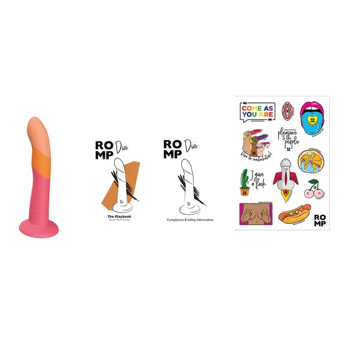Romp Female Sex Toys ROMP Dizi GSpot PSpot Dildo
