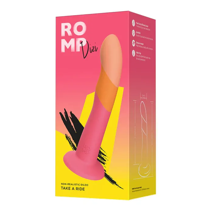 Romp Female Sex Toys ROMP Dizi GSpot PSpot Dildo