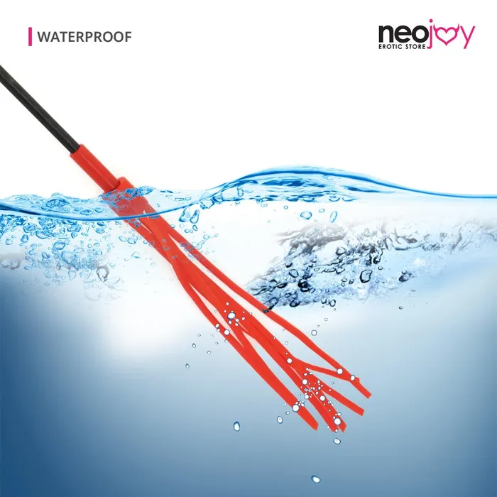 Anal Neojoy Neojoy Flogger Bondage Spanker Silicone Orange 1968 inch 50cm