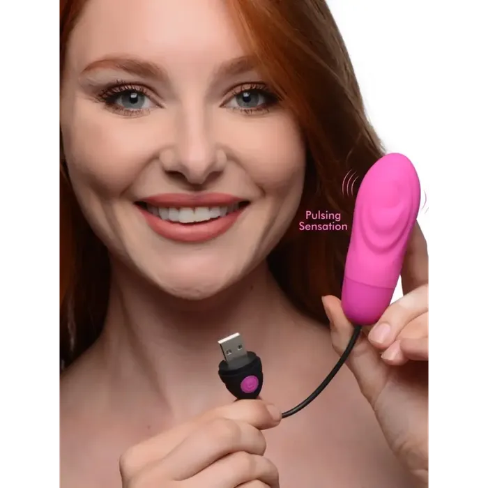 BANG BANG 7x Pulsing Rechargeable Silicone Vibrator Female Sex Toys