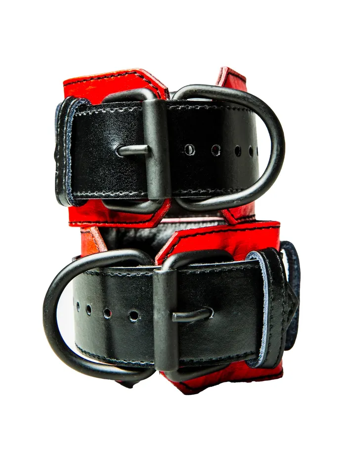 Bulldog Bondage Cuffs BlackGrey One Size HonourSkintwocom Restraints Bulldog Bondage Cuffs BlackGrey One Size HonourSkintwocom Restraints