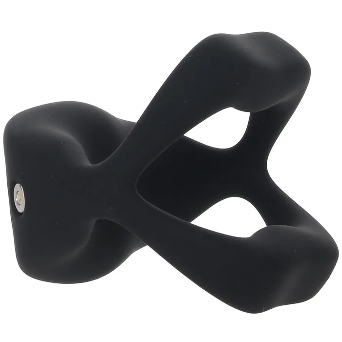 Couples ns novelties Techno Strobe Vibrating Cock Ring in Black