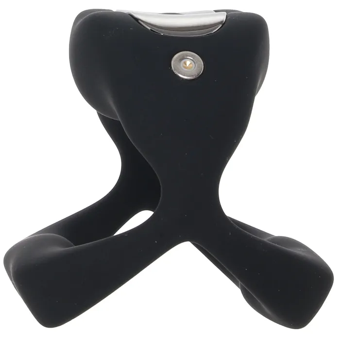 Couples ns novelties Techno Strobe Vibrating Cock Ring in Black