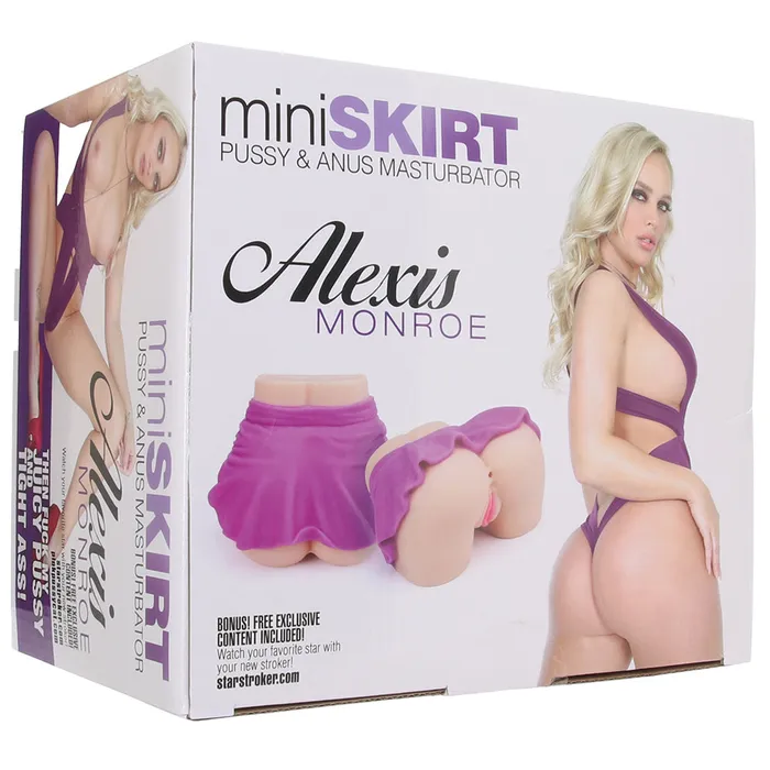 Cousins Group Alexis Monroe Mini Skirt Pussy Anus Masturbator Male Sex Toys