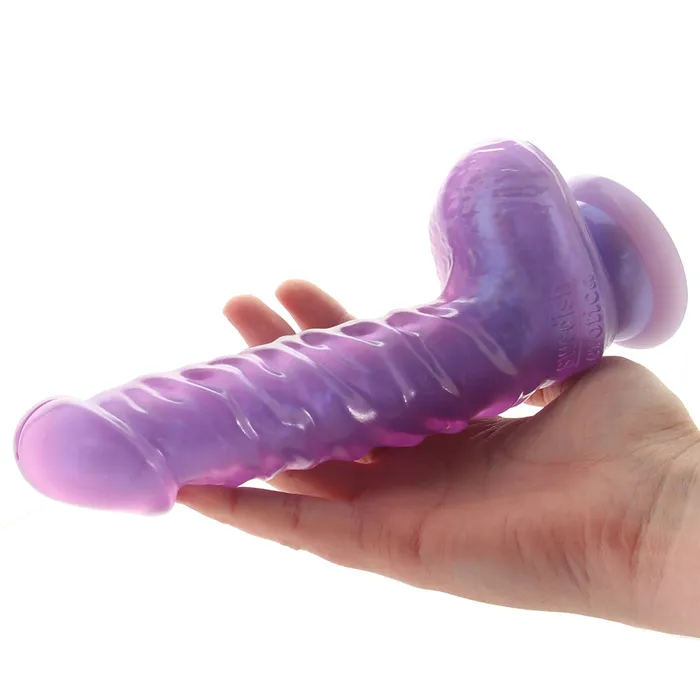 Dildos CalExotics Crystal Cote Dildo in Purple Dildos CalExotics Crystal Cote Dildo in Purple