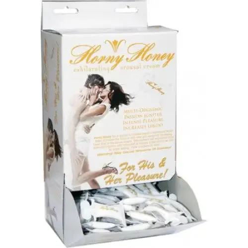 Enhancers HOTT Products Horny Honey Arousal Gel 144pc Display Enhancers HOTT Products Horny Honey Arousal Gel 144pc Display