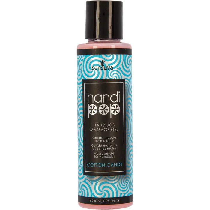 Enhancers Sensuva Sensuva HandiPop Edible Handjob Massage Gel 42 oz Cotton Candy Enhancers Sensuva Sensuva HandiPop Edible Handjob Massage Gel 42 oz Cotton Candy