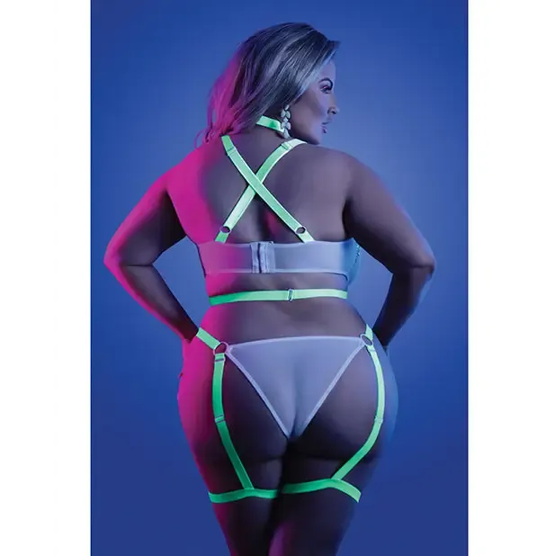 Fantasy Lingerie Glow Night Vision GlowInTheDark Lace Strappy Teddy White Queen Size Fantasy Lingerie Female Sex Toys Fantasy Lingerie Glow Night Vision GlowInTheDark Lace Strappy Teddy White Queen Size Fantasy Lingerie Female Sex Toys