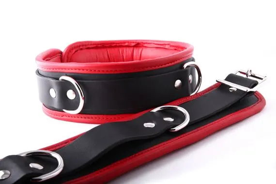 Fetters Restraints Padded Leather Thigh Cuffs