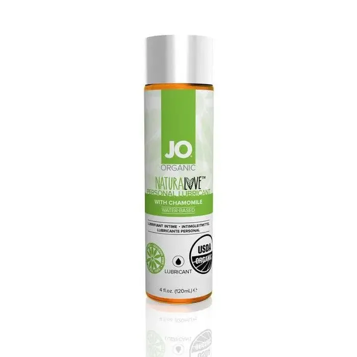 JO Sexual Health Wellbeing JO USDA Organic Original Lubricant Natursl Love 2 fl oz 60 ml