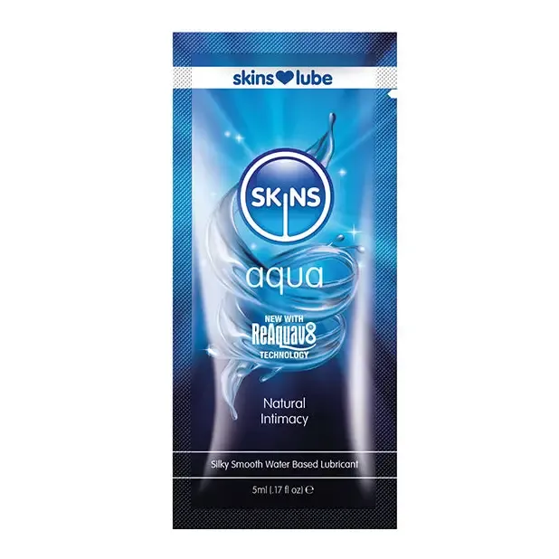 Lubricants Creative Conceptions LLC Skins Aqua WaterBased Lubricant 5 ml