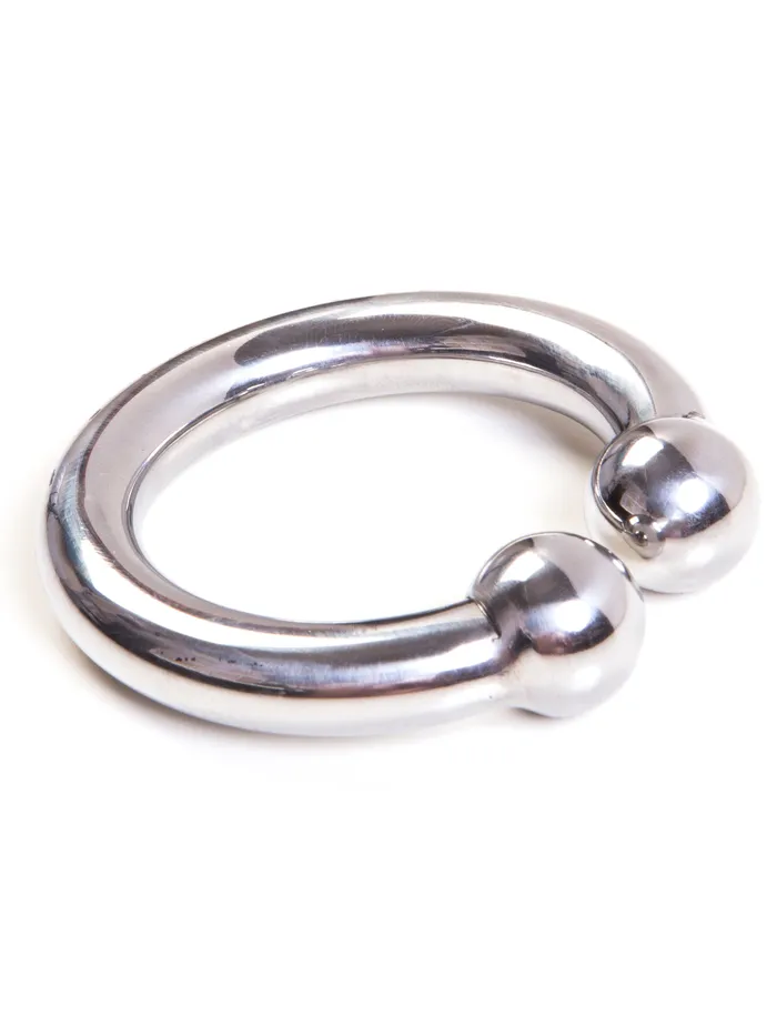 Male Sex Toys HonourSkintwocom Ball Ended Steel Cock Ring
