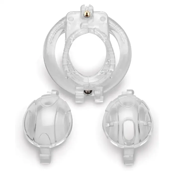 Male Sex Toys Master Series Lockdown Customizable Chastity Cage