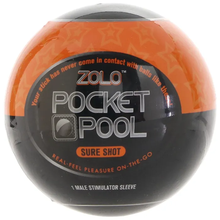 Male Sex Toys Zolo Pocket Pool Sure Shot Stroker