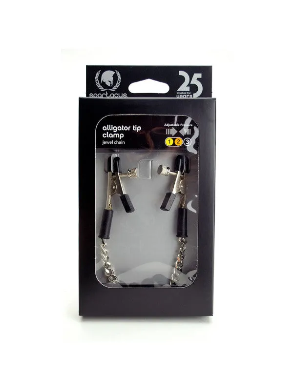 Nipple Clitoral Toys Sparta Spartacus Alligator Nipple Clamps