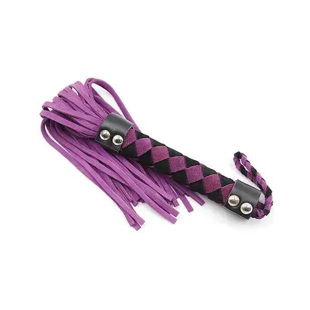 Plesur Restraints Plesur 155 in Leather Flogger Plesur Restraints Plesur 155 in Leather Flogger