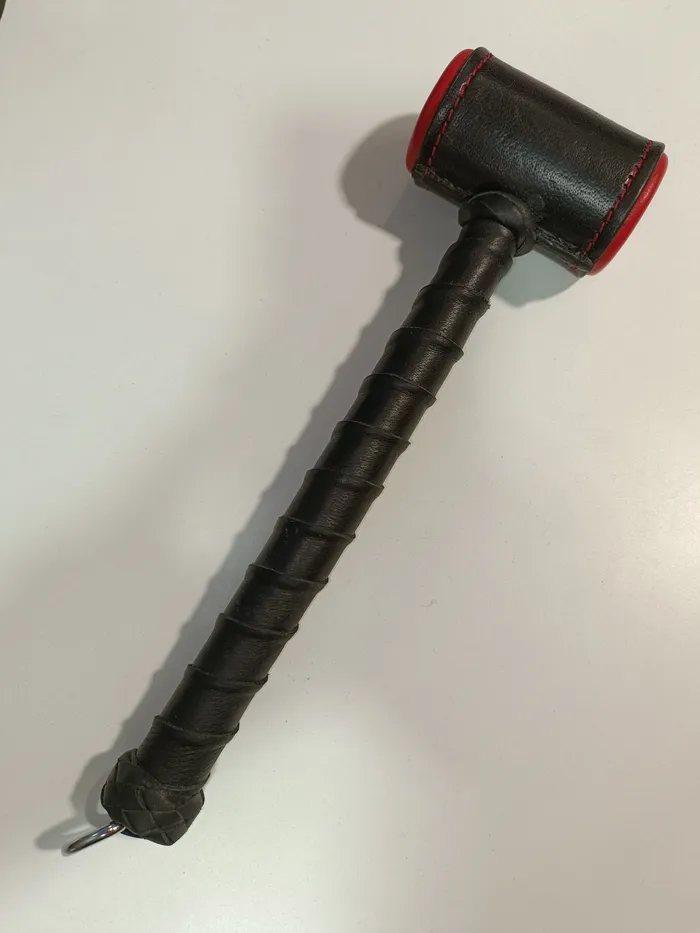 Restraints HonourSkintwocom Black Red Leather Hammer