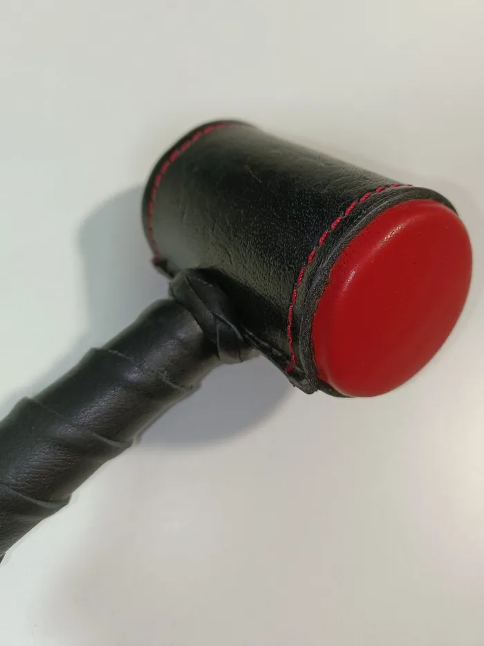 Restraints HonourSkintwocom Black Red Leather Hammer Restraints HonourSkintwocom Black Red Leather Hammer