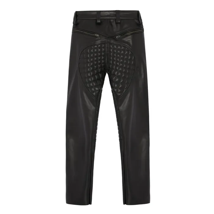 Rufstok Longhorn Leather Jeans Made to Order Restraints Rufstok Longhorn Leather Jeans Made to Order Restraints