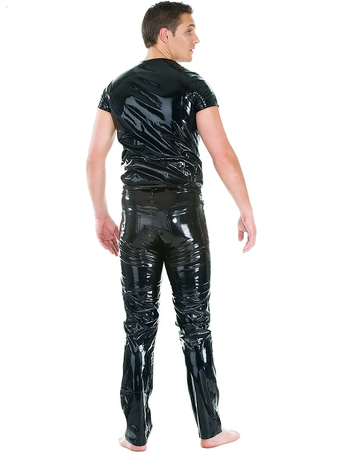 Secret Sale PVC Straight Cut Jeans HonourSkintwocom Female Sex Toys