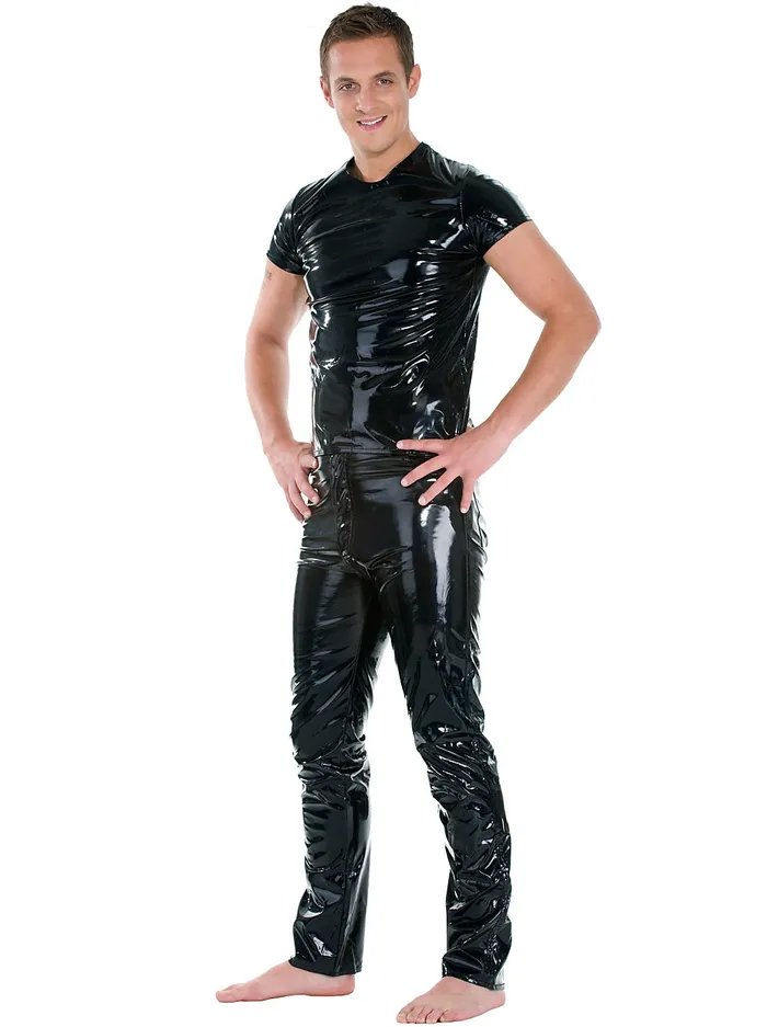 Secret Sale PVC Straight Cut Jeans HonourSkintwocom Female Sex Toys