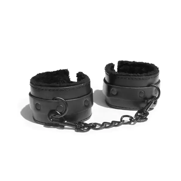 Sex Mischief Vibrators Sportsheet Shadow Fur Handcuffs
