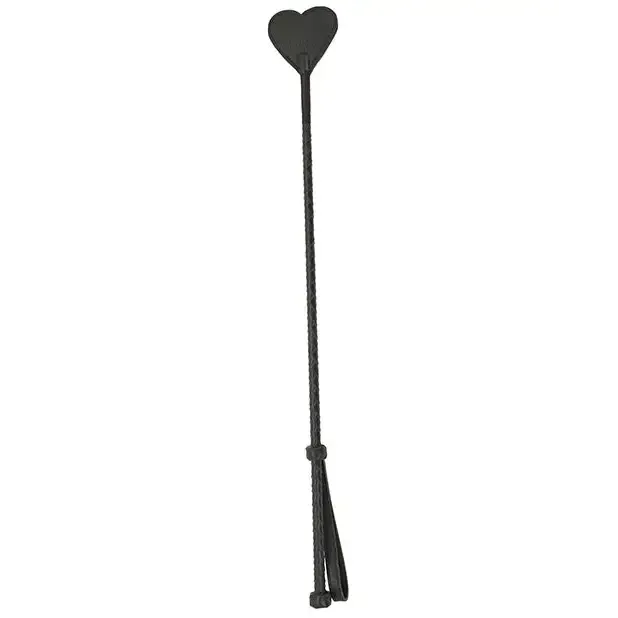 Spartacus Restraints Spartacus Heart Crop Brown Leather