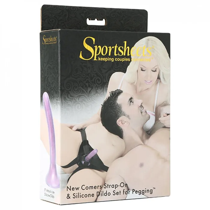 Sportsheets New Cummers StrapOn Dildo Kit 1333cm 53 inch Neojoy Anal Sportsheets New Cummers StrapOn Dildo Kit 1333cm 53 inch Neojoy Anal