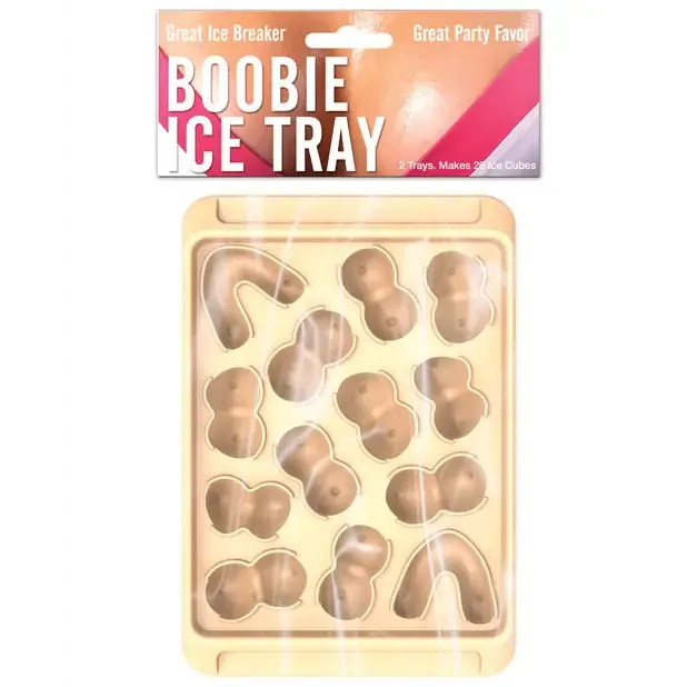Vibrators Boobie Ice Cube Tray Asst Boobie Shapes HOTT Products