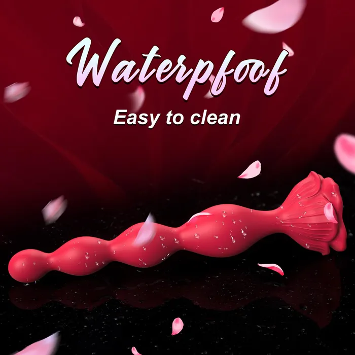 Amovibe Male Sex Toys Anal Beads with Vibration