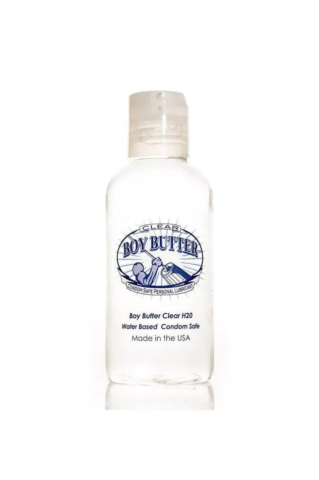 Boy Butter Boy Butter Clear WaterBased Formula 4oz Dildos