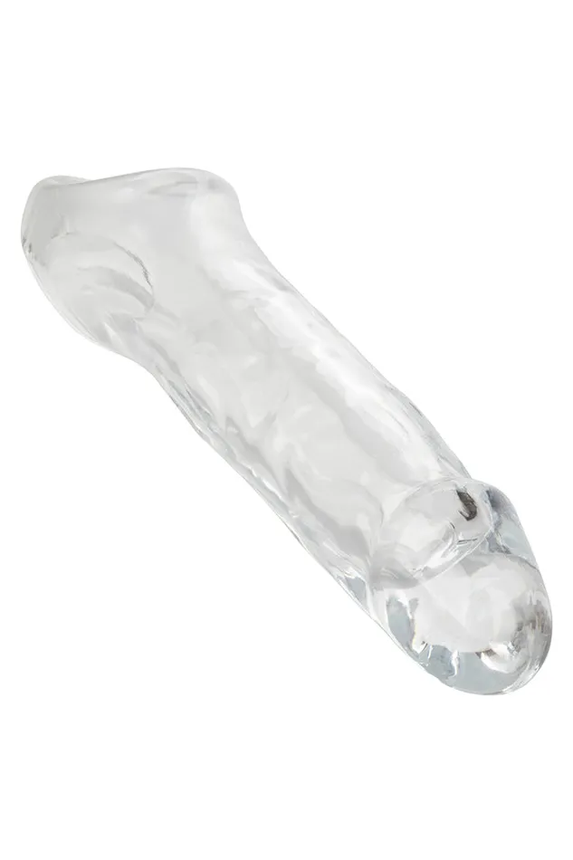 Cal Exotics Male Sex Toys Cal Exotics Performance Maxx 65 Extension with Scrotum Strap Clear